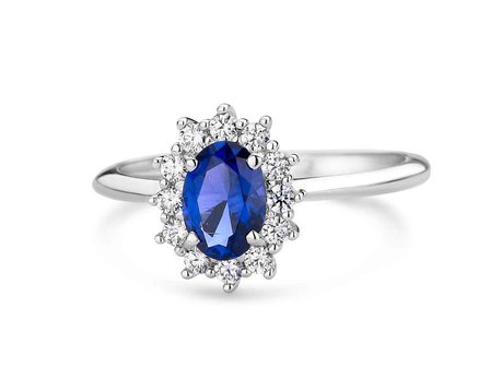 Ring Zirkonium - goud 18 kt met zirkonium | You &amp; Me