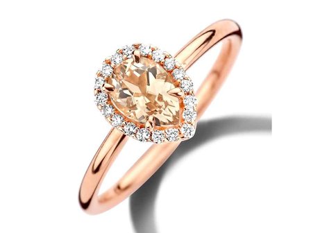 ring briljant - goud | You &amp; Me