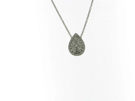 collier briljant - goud 18 kt met briljant | Taste of Luxury