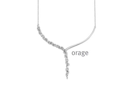 Ketting - zilver | Orage