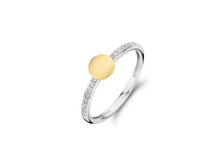 ring briljant - goud | Femme Adoree