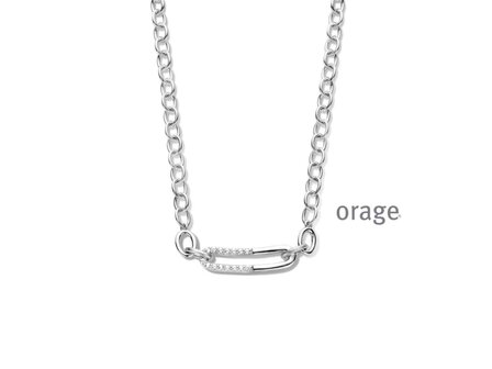 Ketting - zilver | Orage