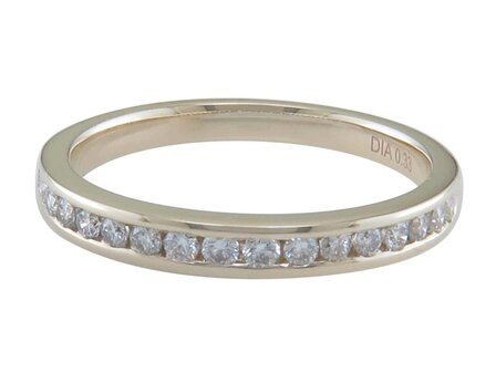 Trouwring briljant - goud | J&amp;A Collectie