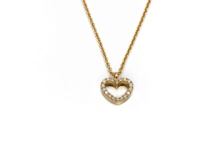 collier briljant - goud | Femme Adoree