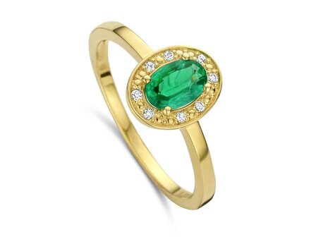 ring briljant - goud | You &amp; Me