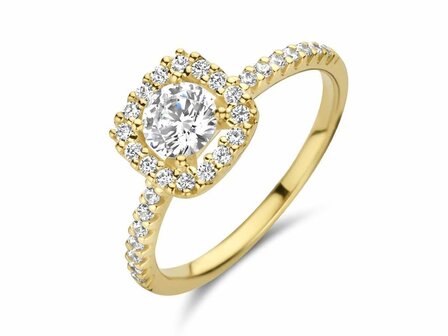 Ring zirkonium - goud | You &amp; Me