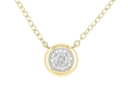 collier briljant - goud | J&amp;A Collectie