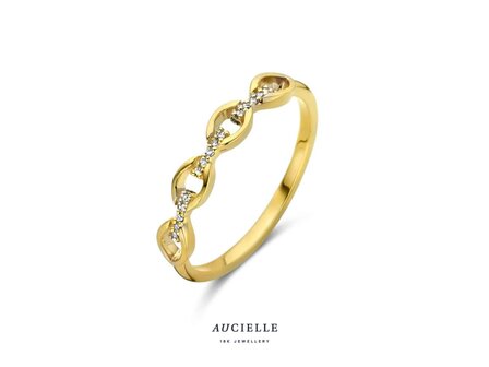 ring briljant - goud | Aucielle