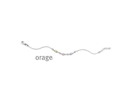 armband - zilver | Orage