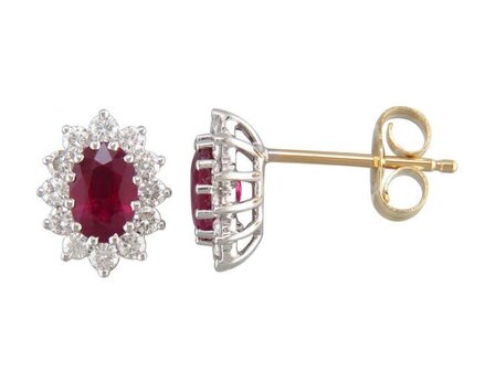 oorring briljant - goud | J&amp;A Collectie
