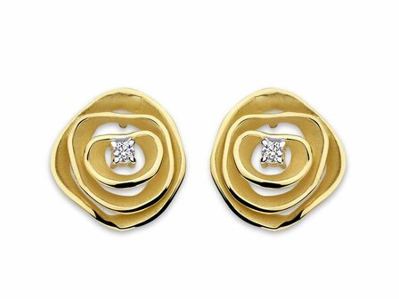 transformatie oorring - goud | emotions