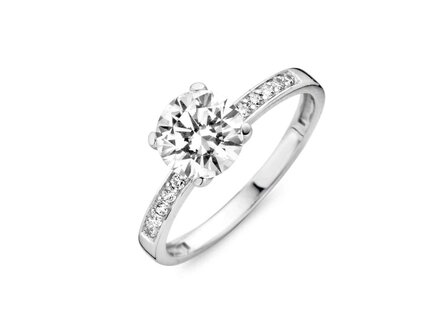 Ring Zirkonium - goud | You &amp; Me