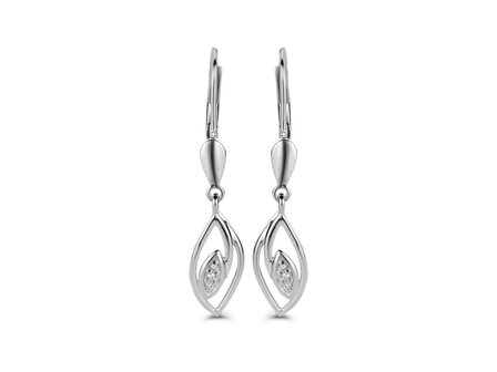 oorring briljant - goud | Taste of Luxury