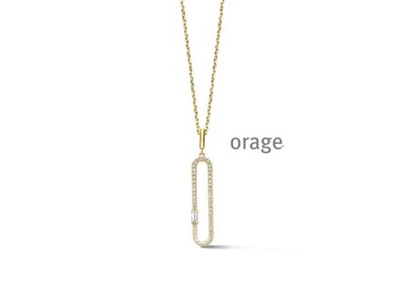 ketting - plaque | Orage