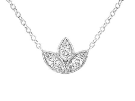 collier briljant - goud | J&amp;A Collectie