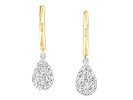 oorring briljant - goud | J&amp;A Collectie