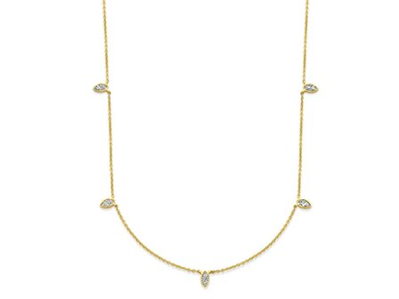 collier briljant - goud | Taste of Luxury