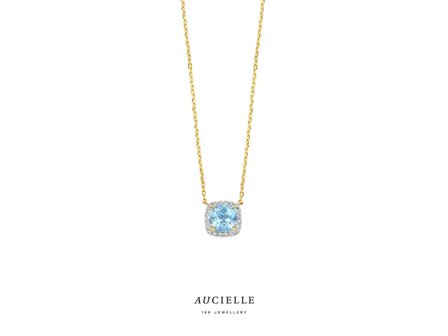 collier briljant - goud | Aucielle