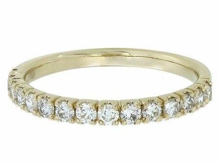 Trouwring briljant - goud | J&amp;A Collectie