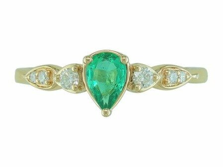 ring briljant - goud | J&amp;A Collectie