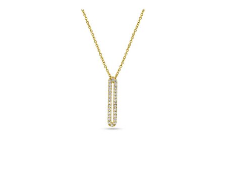 collier briljant - goud | Elegance