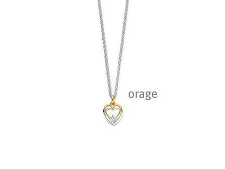Ketting - zilver | Orage