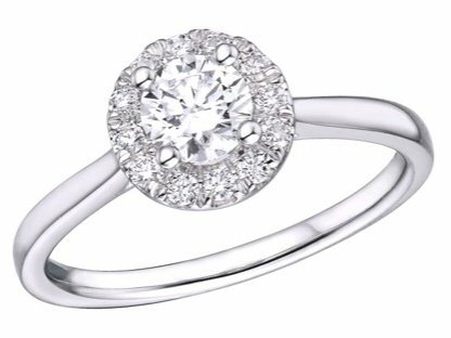 Ring - goud 18 kt met briljant | BDB Collection