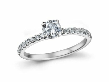 Ring - goud 18 kt met briljant | BDB Collection