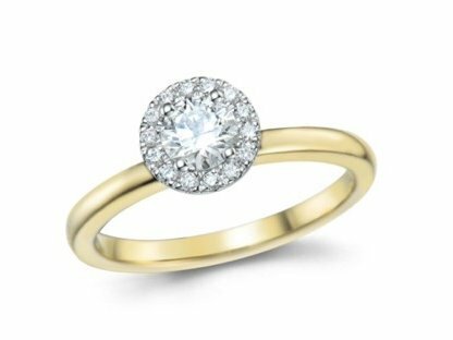 Ring - goud 18 kt met briljant | BDB Collection