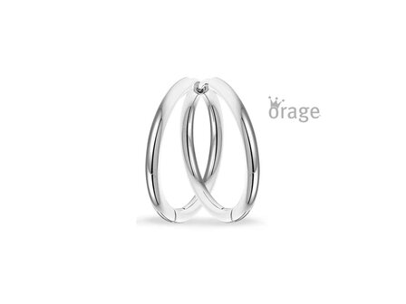 oorring creolen - staal | Orage Kids