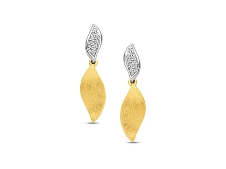 oorring briljant - goud | You &amp; Me