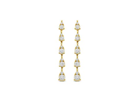 oorring briljant - goud | You &amp; Me