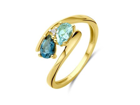ring briljant - goud | You &amp; Me