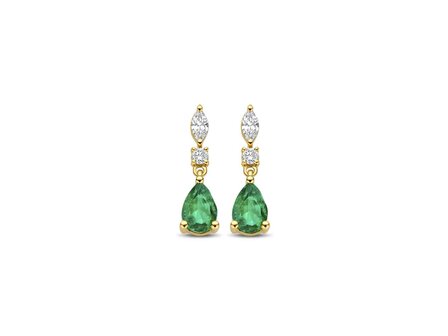 oorring briljant - goud 18 kt met briljant | Taste of Luxury