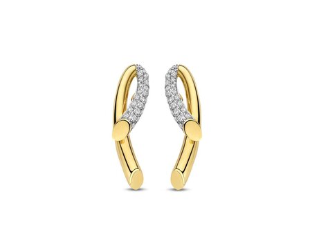 oorring briljant - goud 18 kt met briljant | Taste of Luxury