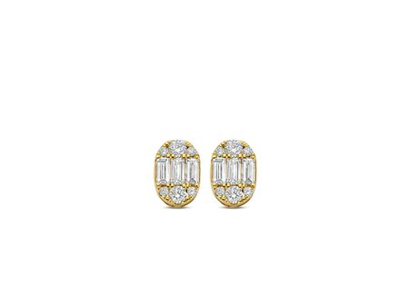 oorring briljant - goud 18 kt met briljant | Taste of Luxury