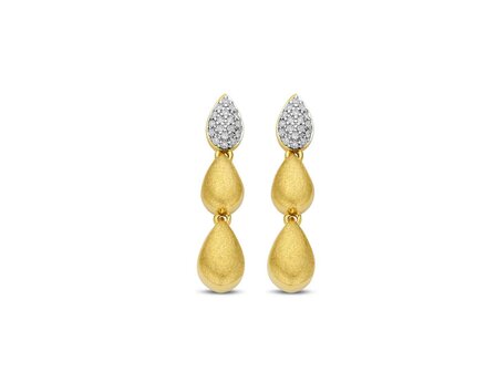 oorring briljant - goud 18 kt met briljant | Taste of Luxury