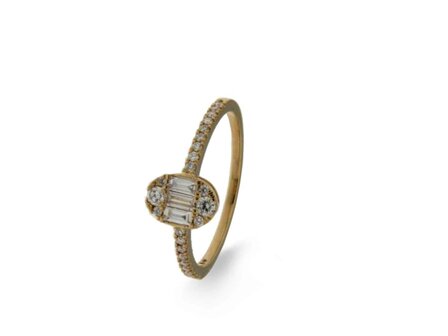 ring briljant - goud 18 kt met briljant | Taste of Luxury
