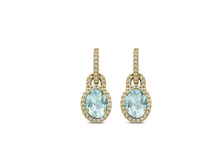 oorring briljant - goud 18 kt met briljant | Taste of Luxury