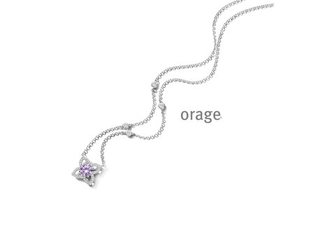 Ketting - zilver | Orage