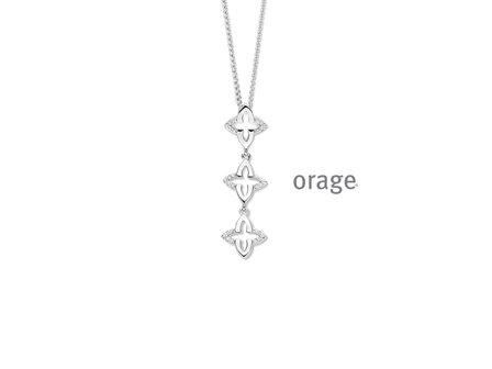 Ketting - zilver | Orage