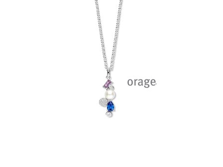 Ketting - zilver | Orage