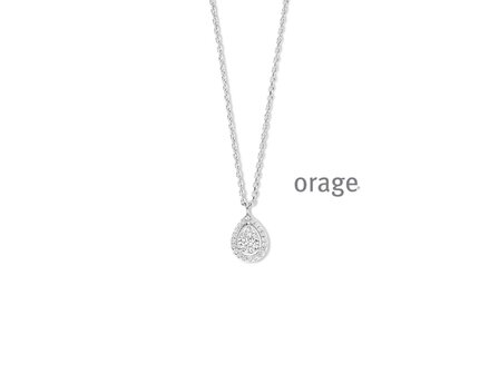 Ketting - zilver | Orage