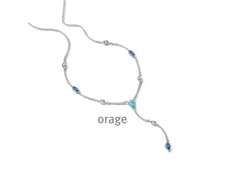 Ketting - zilver | Orage