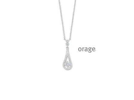 Ketting - zilver | Orage