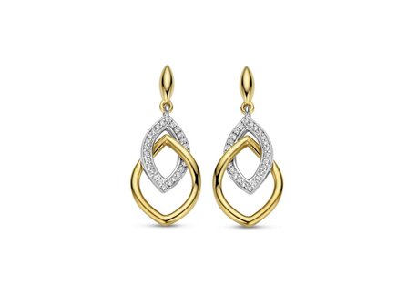 oorring briljant - goud 18 kt met briljant | Taste of Luxury