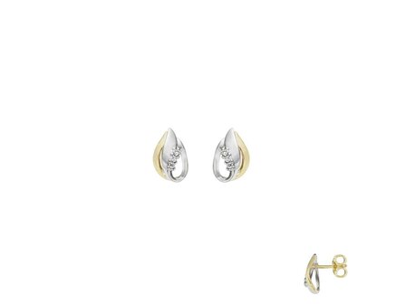 oorring briljant - goud 18 kt met briljant | Taste of Luxury