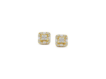 oorring briljant - goud 18 kt met briljant | Taste of Luxury