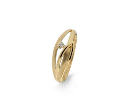 ring briljant - goud 18 kt met briljant | Taste of Luxury