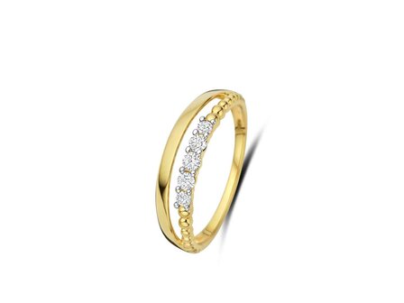 ring briljant - goud 18 kt met briljant | Taste of Luxury